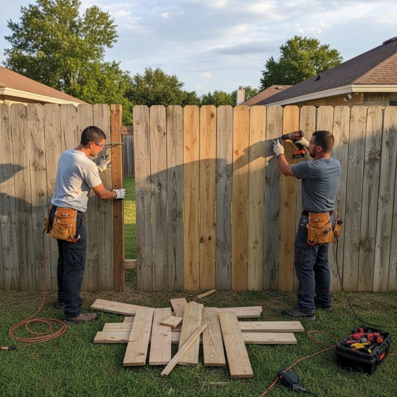 Local Wooden Picket Fence Service pros at work
