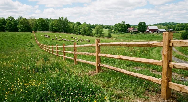 Rail Fence Replacement in Roseville, CA